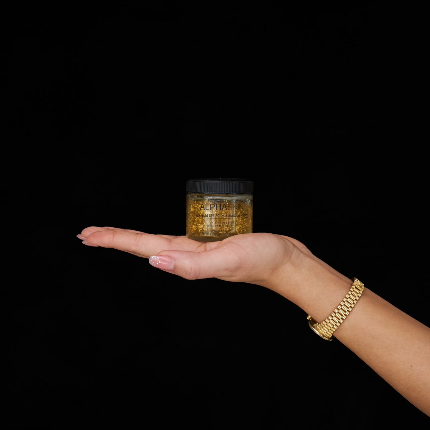 ALPHASKIN 22K GOLD MOISTURIZER WITH SPF